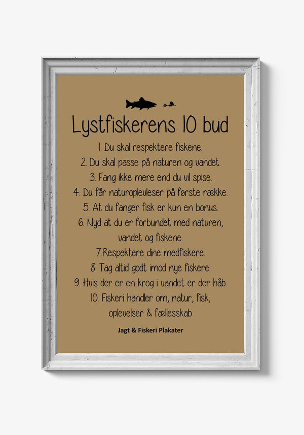 Lystfiskerens 10 bud